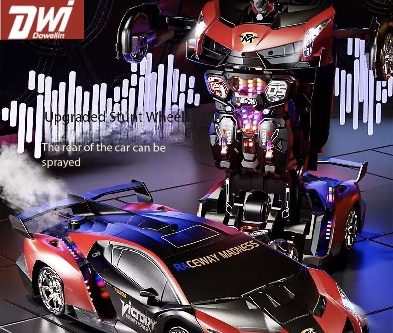 Children's Gesture-Sensing Transforming Drift Remote Control Car Racing Robot Boy Rechargeable Toy Car