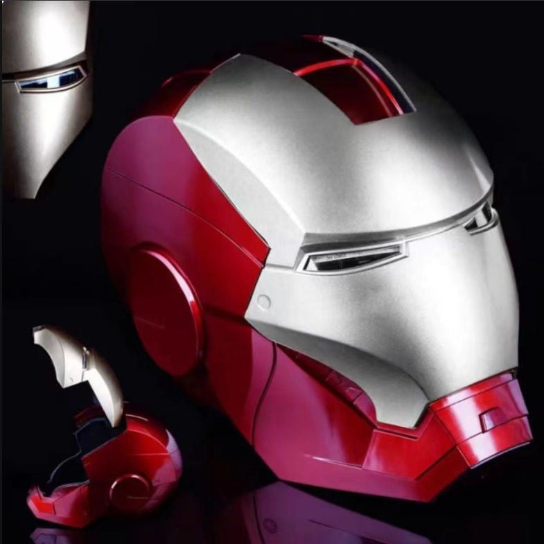 Little Steel Helmet Javi Voice-Controlled Light-Up Transforming Headgear Wearable Mask Toy
