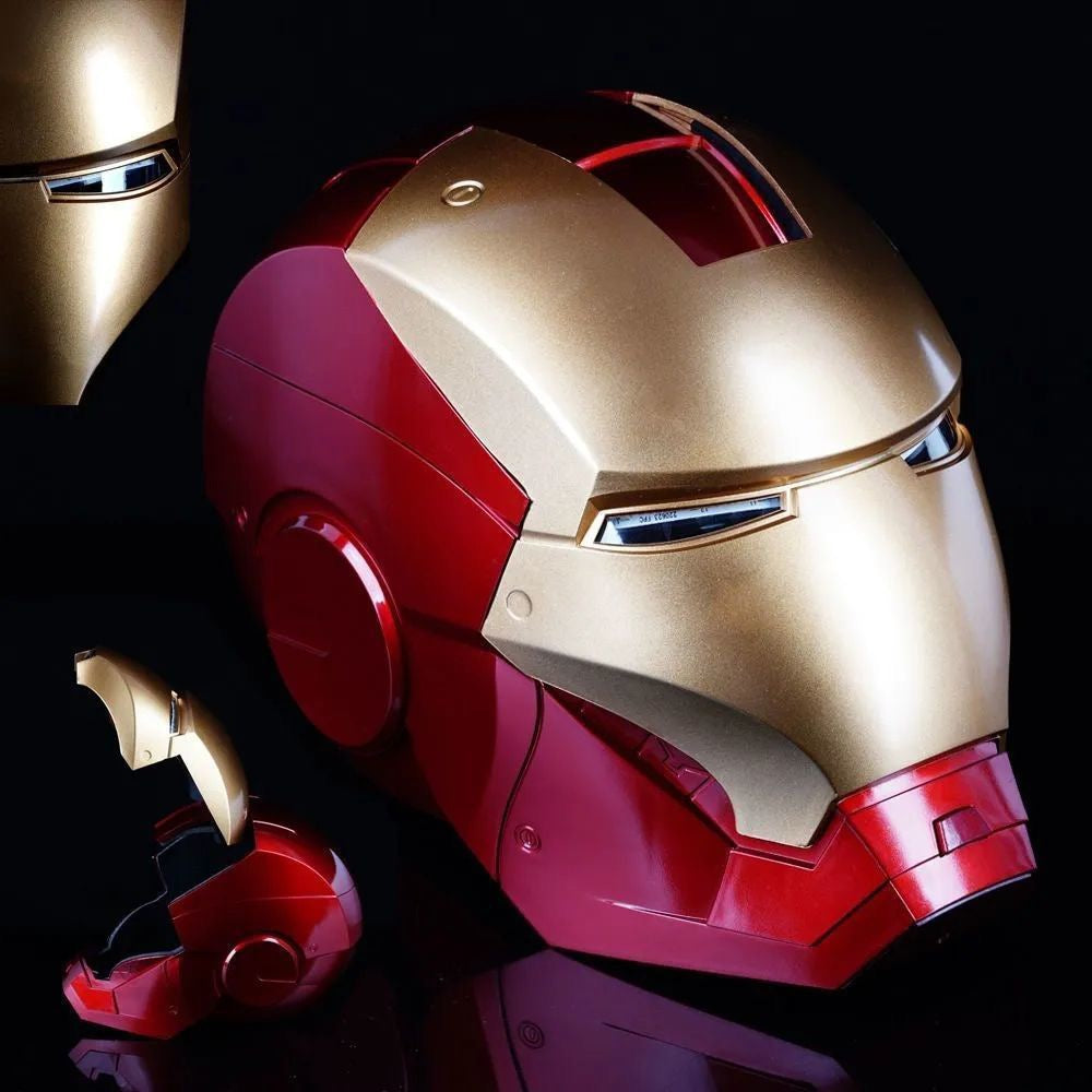 Little Steel Helmet Javi Voice-Controlled Light-Up Transforming Headgear Wearable Mask Toy