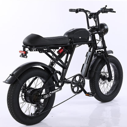 Super73 Retro Electric Bicycle Off-Road Fat Tire Climbing Assist Long Range Electric Bicycle