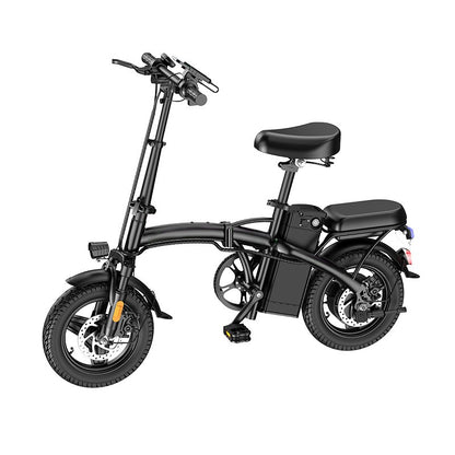 14-Inch Folding Electric Bicycle Ultra-Lightweight And Portable Mini Electric Bicycle
